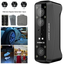 Einstar Rockit Wireless Handheld 3D Scanner, 38 Blue Laser Lines w/ Scanning SW picture