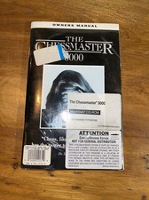 The Chessmaster 3000 Apple Mac Macintosh CD-ROM with Manual New Factory Sealed picture