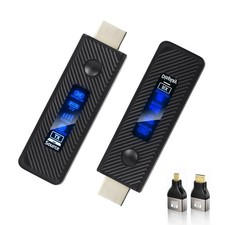 Wireless HDMI Transmitter and Receiver, 2026 Upgraded HDMI Extender 197FT/60M... picture