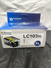 GPC Image LC103XL Compatible Ink Cartridges 10 Pack for Brother BK/C/M/Y picture