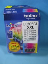 Genuine Brother LC205CL XXL Cyan Magenta Yellow Ink Cartridge for J4320DW J4620D picture