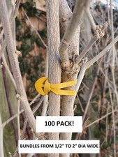 100 Pack BULK Reusable Rubber Band Tie Office Extension Cable Wire Management picture