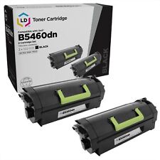 LD Compatible Replacement for Dell 332-0131 Extra HY Black Toner 2PK for B5460dn picture