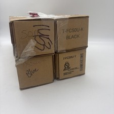 NEW Genuine Toshiba Toner Set TFC50UK, TFC50UM, TFC50UC, TFC50UY Fast Delivery picture