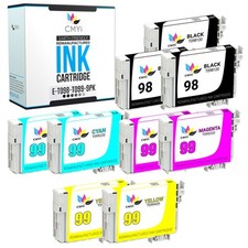 9PK CMYi Replacement Epson 98 99 Multipack Ink for Epson Artisan 725 730 800 810 picture