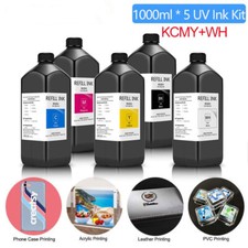 5x1000ml LED UV Ink For Epson L800 L805 L1800 1390 1400 4800 7800 9800  picture