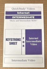 QuickStudy Videos : Internet Intermediate, “Basic & Intermediate Skills” (GOOD) picture