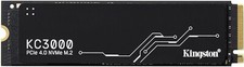 Kingston KC3000 PCIe 4.0 NVMe M.2 SSD 4096GB Black 2.5