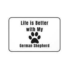 Life is Better with My German Shepherd Dog desk mat Dog Lover Mousepad YA15 picture
