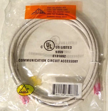 ATP Cat6 10'ft LAN Ethernet Patch Cable White AT1610-WH Allen Tel Fire Retardant picture