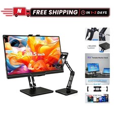 360° Rotatable Aluminum Tablet Stand – Foldable Holder for 4.7-18.5 Inch Devices picture