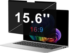 Magnetic Laptop Privacy Screen 15.6 Inch 16:9, Anti-Spy Filter, Matte Protector picture