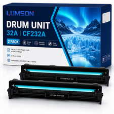 32A Black Drum Unit 2 PackCompatible for CF232A M118dw M227 M227sdn M203dn picture