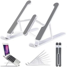 Adjustable Laptop Stand Portable Foldable Notebook Computer Holder Desk Tablet picture