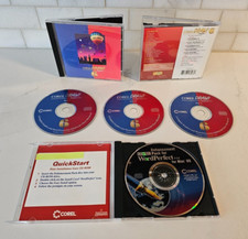 RARE VTG Corel Draw Suite 6 for Power Macintosh 1996 3 CDs & Bonus WordPerfect picture