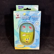 Vintage Spongebob Squarepants Kidzmouse Computer Wired Mouse 2002 NEW SEALED picture
