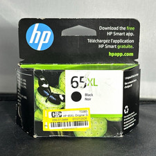 HP 65XL Genuine Original Black Inkjet Ink Cartridge Multiple Exp. Dates picture