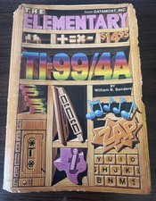The Elementary TI-99/4a William Sanders Texas Instruments  picture