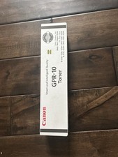 Canon GPR-10 Black Toner Cartridge Genuine OEM New In Box for Printer Brand New picture