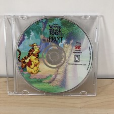 Winnie the Pooh Print Studio CD ROM 1997 CD only Disney Inter active Windows 95 picture