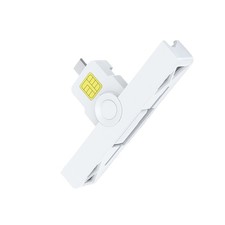 New Portable USB Card Reader ID CAC Smart Card Reader for SIM Chip ID Card picture