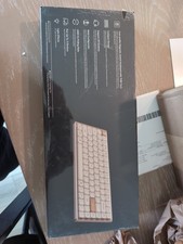 Keychron K3 HE Low Profile 75% Wireless Magnetic Keyboard White Wood New Sealed picture