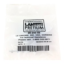 Corning 95-200-99 Unicam LC OS2 SM Pretium Fiber Optic Connector 6 PACK picture