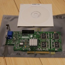 Diamond Fire GL 1000 1K PRO 8 MB AGP Video Card VGA & Driver CD - Tested 05 picture