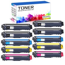 10PK Toner Compatible for Brother TN221 TN225 Hl-3170CDW MFC-9130CW MFC-9340CW picture