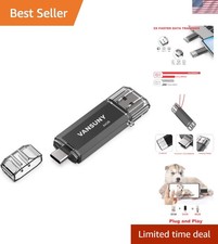 Effortless 64GB Flash Drive with Dual USB-C and USB 3.0 Connectivity picture