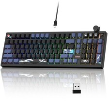 Rainy75 Womier 98% Wireless Keyboard Creamy RGB Knob picture