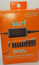 Onn Universal 65W Laptop Charger with 10 Interchangeable Tips Preowned Deal(A1) picture