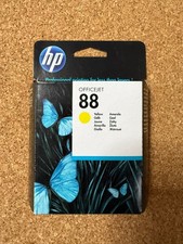 Genuine HP 88 Yellow C9388AE Yellow 9ml OfficeJet Pro Ink Cartridge picture