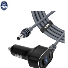 Mini Car Adapter 3 in 1 USB-C QC 20W USB A Fast Charging Waterproof 10ft picture