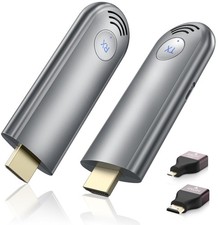 TPUFO Wireless HDMI Transmitter and Receiver, Plug & Play Portable 2.4G/5G Wi... picture