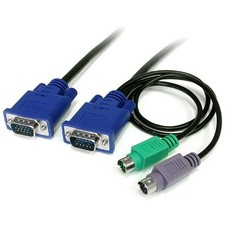 StarTech 3-in-1 KVM Cable for Starview KVM Switches 10ft PS/2 VGA Cable picture