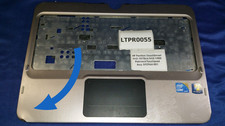 592964-001 HP TouchSmart TM2-1000 Series Palmrest + Touchpad DENTED CORNER picture