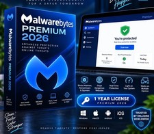 Malwarebytes Premium 2026-2027 | Lifetime License RRP: 280€ picture