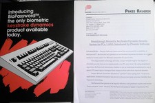 BioPassword - Press Kit, 1990 - biometric keystroke dynamics in security of PCs picture