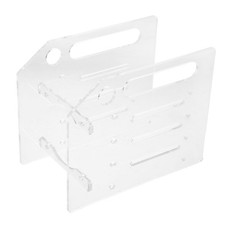 Transparent Acrylic Hard Drive Bracket for Home Durable 4-Layer Hdd Organizer picture