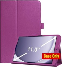 Case for Galaxy Tab A9 Plus 11 Inch 2023, Slim Protective Stand Cover, Purple picture