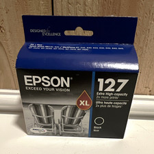 Epson Genuine/Original 127 XL Black Inkjet Cartridge T127120 For Epson picture