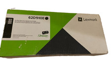 GENUINE LEXMARK 62D1H0E BLACK TONER CARTRIDGE picture