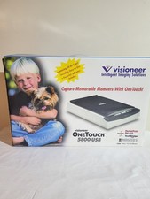 Visioneer One Touch 5800 USB Flatbed Scanner  NEW  Vintage picture