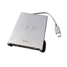 Sony Pcga-Ufd5 Usb Floppy Disk Drive For Vaio External Drive Tested Vgc picture