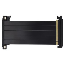 PCIE 4.0 Extension Cable, 16x Shielded High Speed GPU Riser Cable with PCIE Port picture