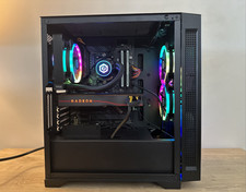 CyberPowerPC AMD Ryzen 7 3700X, 16GB RAM, 1TB SSD, RX 5700 XT, ROG Motherboard picture