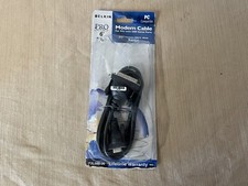 New BELKIN Modem Cable PC’s DB9 Serial Ports Pro Series 6’ 1.8m Female & Male picture