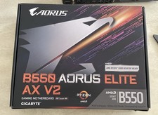 GIGABYTE B550 AORUS ELITE AX V2 AM4 ATX Motherboard - Fully Tested picture