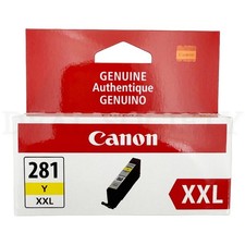 Canon CLI-281 XXL Genuine Yellow Ink Tank Compatible with TR8520 picture